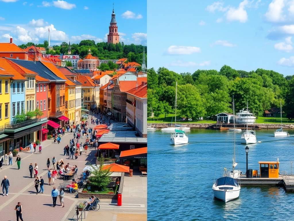 Giżycko blisko centrum czy nad jeziorem – gdzie nocleg bardziej opłaca się przy krótkim pobycie?